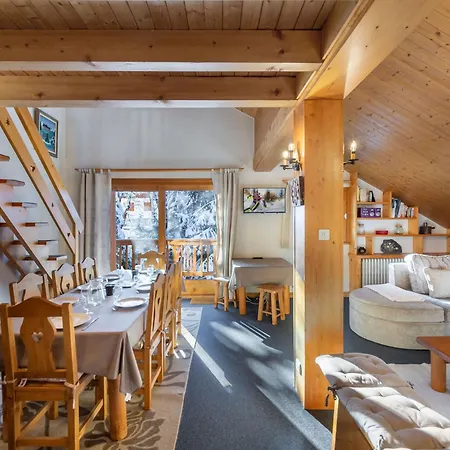 Apartamento Duplex Spacieux A Meribel - 8 Pers, 3 Ch, 2 Salles De Bain, Proche Pistes Et Navette - Fr-1-565-74 Les Allues